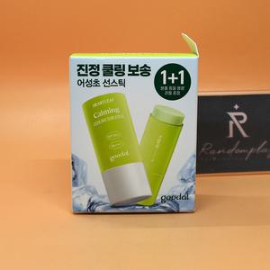 1+1 구달 맑은 어성초 진정 쿨링 선스틱 SPF50+ PA++++ 19g + 19g