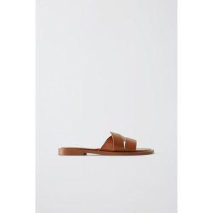 국내배송 ZARA 자라 주니어 키즈 크로스 플랫 샌들 2605330700 1067781