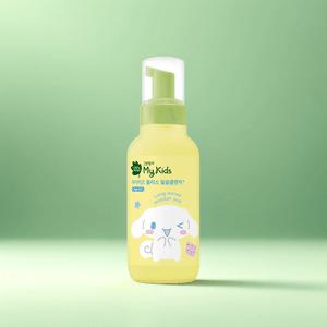 그린핑거 마이키즈 플러스 산리오 얼굴 클렌저 200ml 1개 어린이 폼클렌징 유아세안제