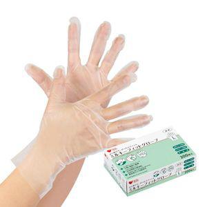 라텍스 장갑 위생 주방 다목적 Plus Heart 70206 Disposable Vinyl Gloves Milky Fit Transparent 200 Piec