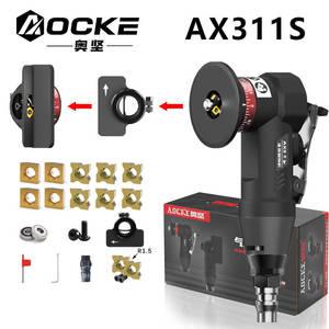 미니타정기 AOCKE AX311S 공압 모 기계 휴대용 45도 금속 트리밍 45 ° 아크 경사지는 공기