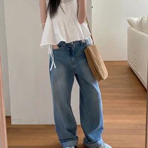 [메이비베이비] Permanent Denim Pants