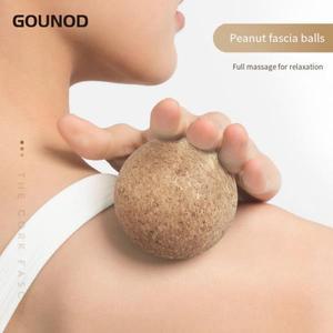 [온누리피트니스]1PC/2PC GOUNOD 밀도 코르크 요가 공 비 비듬 마사지 근막