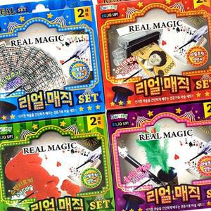 마술배우기 매직세트 놀이도구 보드게임 혼합 4개