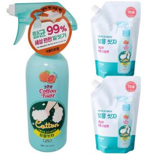 온더바디 코튼풋 발을씻자 풋샴푸 자몽 본품 510ml 1개+리필 500ml 2개