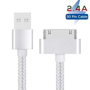 30핀케이블 1m 2m 3m iPhone 4S 4 S 3GS iPad 1 2 3 iPod Nano iTouch 고속 충전 데이터  케이블 용 USB 데