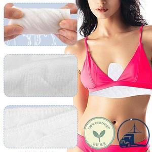 10pcs 브래지어 땀 흡수 라이너 코튼 유방 패드 재사용 가능 스킨 기호 스포츠 속옷