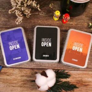INSIDE OPEN 아이스브레이킹 질문카드 40 게임 워크샵