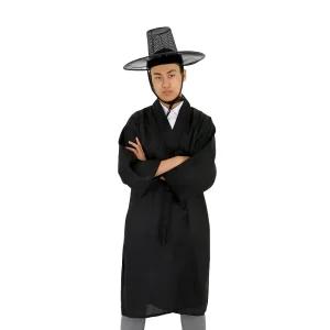 저승사자 의상 양반갓 세트 귀신공포 담력훈련 검은옷