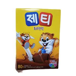 제티 쵸코렛맛 스틱 17gx80입