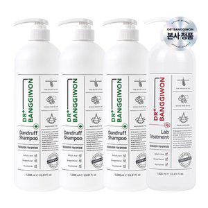 [닥터방기원] 댄드러프 샴푸 1000mlx3+랩 트리트먼트 1000ml