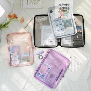 파일케이스 아이코닉 아이패드 루시드 투명 북 13인치 갤럭시탭 파우치
