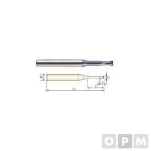 4G MILLS 리브엔드밀 2F D0.8X4X1.2(10)X45