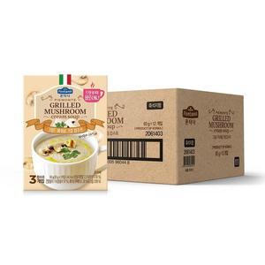 폰타나 그릴드 머쉬룸 크림 컵 수프 60g x 12 코스트코 마켓송지