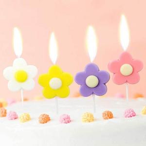 [JHQS7L4O_4B]생일초 플라워초 기념일초 케이크장식
