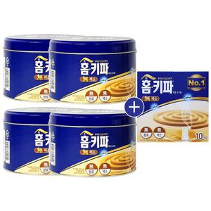 홈키파 디 모기향 무색소 130매 (캔30매x4개 + 증10매) 모기약