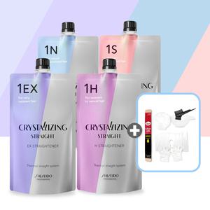 시세이도 매직약 크리스탈라이징 스트레이트 큘 셀프매직 앞머리펌 웨이브 곱슬머리