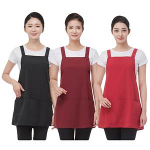라인 포켓 미니 앞치마/미용/가운/유니폼