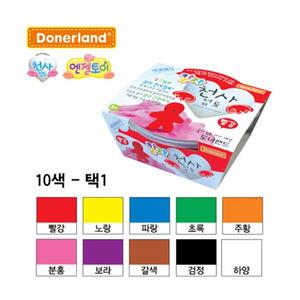 도너랜드 천사점토 칼라천사 30g 벌크 10색-택1