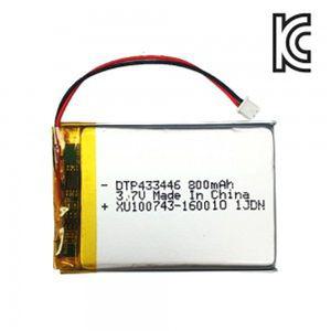 [리튬폴리머] DTP 433446 3.7V 800mAh