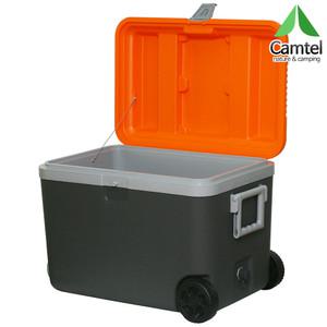 캠텔 AS6000 아이스박스 바퀴형 (60L) 그레이
