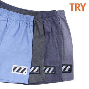 TRY 남성 45수 시그니처 트렁크 4종세트