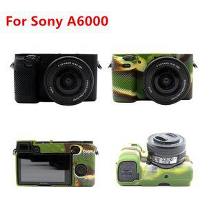 소니 알파 A6000 A6100 A6300 A6400 A6500 A6600 A5100 A5000 카메라에 대 한 실리콘 갑옷 스킨 케이스 카