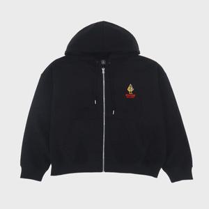 [볼컴]보드 스톤 오버핏 후드집업(블랙)
