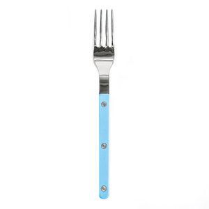 사브르 비스트로 파스텔 블루 디너포크, 21cm, 1개