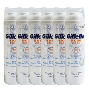 질레트 스킨 쉐이브 폼 245g X6개
