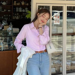 [제작/빅사이즈]이블렛 아미셀 스트라이프 셔츠 제이스타일