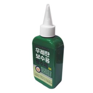 올바른 우레탄 보수용 셀프 방수제 녹색 미니 150ml 친환경 일액형 옥상 균열 보수