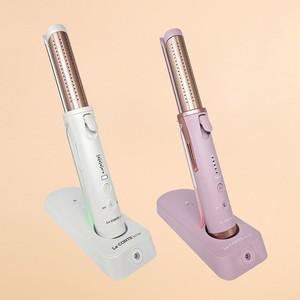 르꽁뜨 무선 고데기 에어쿨링 히피펌 물결 펌 뿌리볼륨 뱅 러블리 스타일