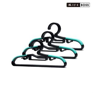 [라일리] Rly BOSS 논슬립 옷걸이 유아동용 블랙 민트 30P