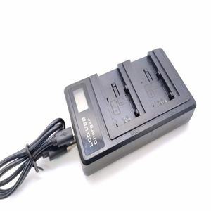·BP-718 BP-727 LCD 디스플레이 USB 듀얼 충전기 캐논 HF R30 M50 M52 M56 R36 R38 R400 HFM500 HFR80