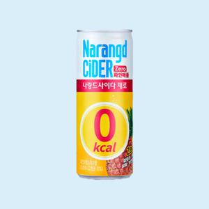 나랑드사이다제로 파인애플 245ML × 60캔