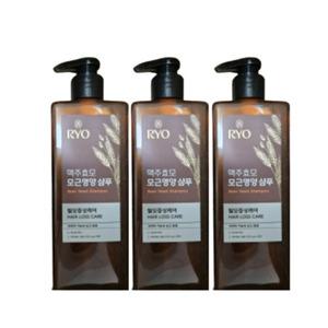려 맥주 효모 모근 영양 샴푸 600ml 3개