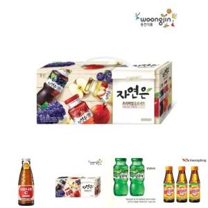 웅진 자연은프리미엄음료세트 180mL 24병/병음료/주스/과일맛/쥬스/선물/달콤/맛있는/음료수/간식