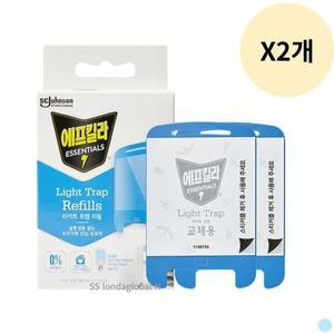 에프킬라 라이트 트랩 초파리 트랩 리필(2입) X 2개