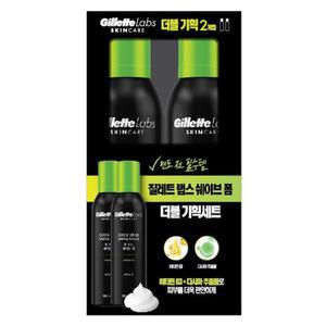 질레트랩스 퀵 린스 쉐이브 폼 듀오팩 쉐이빙 케어 480ml 1개