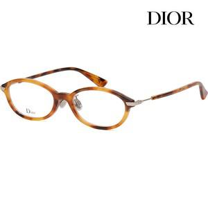 안경테 DIORESSENCE8F SX7 라운드 뿔테 타원형 명품 아시안핏