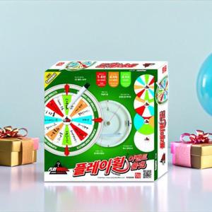 가가코리아 멀티룰렛 (컴팩트) 복불복게임 룰렛 회전판 돌림판 보드게임 벌칙 경품 이벤트