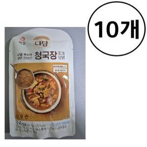 CJ 다담 청국장찌개양념 130g X 10개