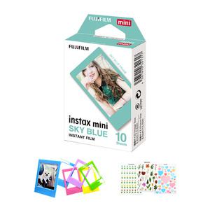 인스탁스 디자인 미니필름 스카이블루 1P(10매)+선물세트