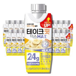 테이크핏 맥스 바나나맛 250ml 24개 단백질음료
