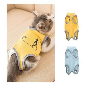 [JHL95PP2_51CM]고양이 중성화복 수술옷 티셔츠 애완동물
