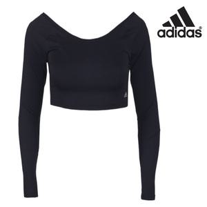 아디다스 여성 YOGI CROP TOP클라이마라이트 크롭 티셔츠-AB0031