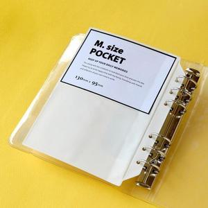 [JHQRMOCD_4B]A6 6공 스티커포켓 다이어리 M