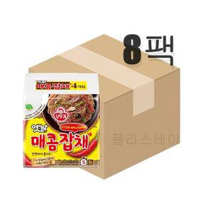 오뚜기 옛날매콤잡채 77.5g 8팩 (원산지_상세설명에 표시)
