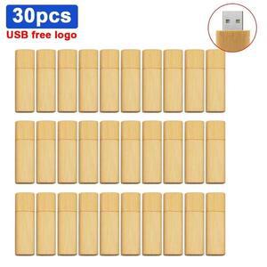 카메라 미니 펜 드라이브 USB 메모리 스틱 무료 로고 목재 선물 2.0 플래시 4GB 8GB 1GB 32GB 6 30